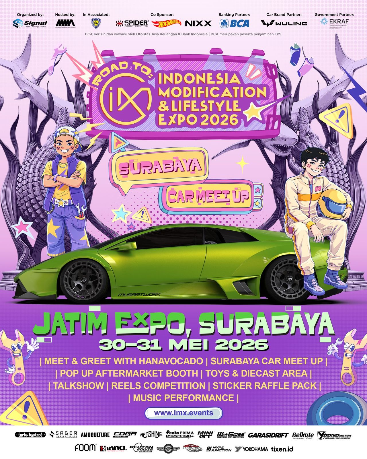 IMX Surabaya 2026 Enkei Booth